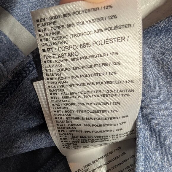 EUC Salomon Women's Large Long Sleeve Running Shirt Top Gray Tech base layer - Picture 12 of 12